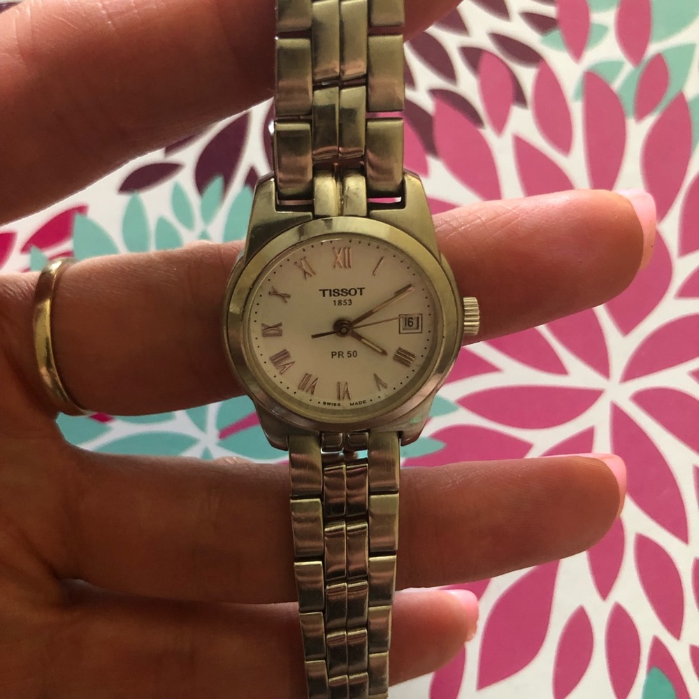 ⏱Women’s Tissot PR50 Quartz Stainless Steel Watch⏱